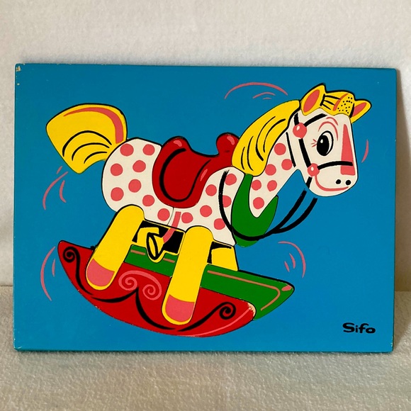 Sifo vintage wooden puzzle 1950’s intact - Picture 1 of 3